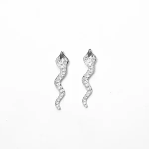 Sacred Silver Nag Nagin (Snake Pair) Sterling Silver Idols