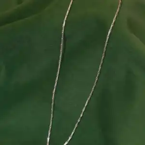 Sleek Bar Link / Rice Chain Necklace in 925 Silver - Modern Minimal Chain