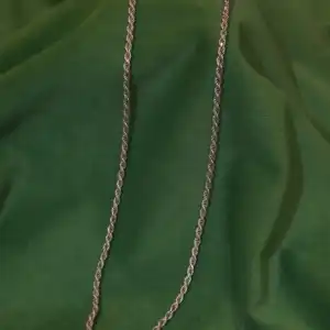 Twisted Rope Chain Necklace in 925 Silver