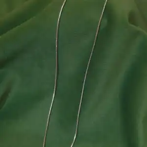Sleek Foxtail / Snake Chain Necklace in 925 Silver