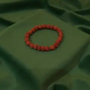 Rudra Natural Rudraksha Bead Bracelet – Single